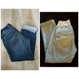 2 Maternity Gap Pants size 4